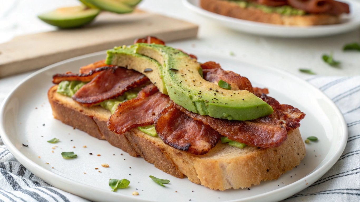 Bacon Avocado Toast