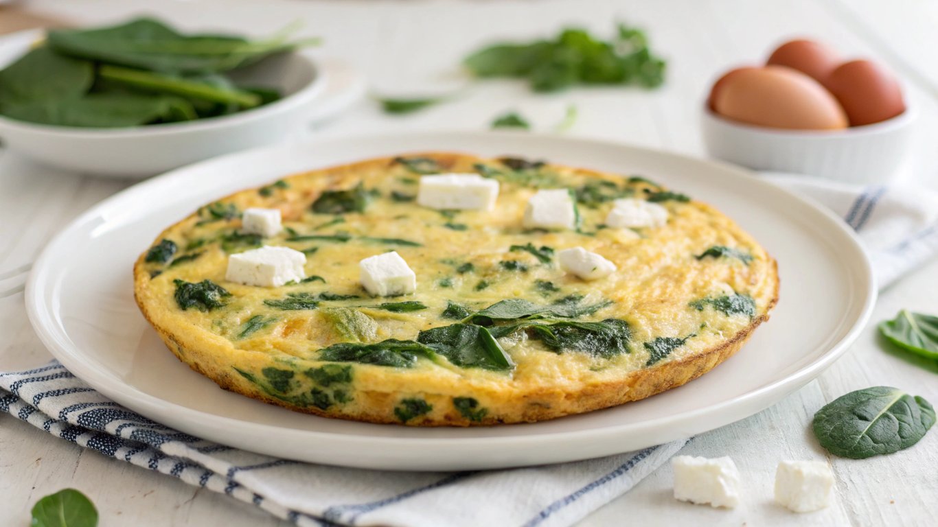 Spinach and Feta Frittata