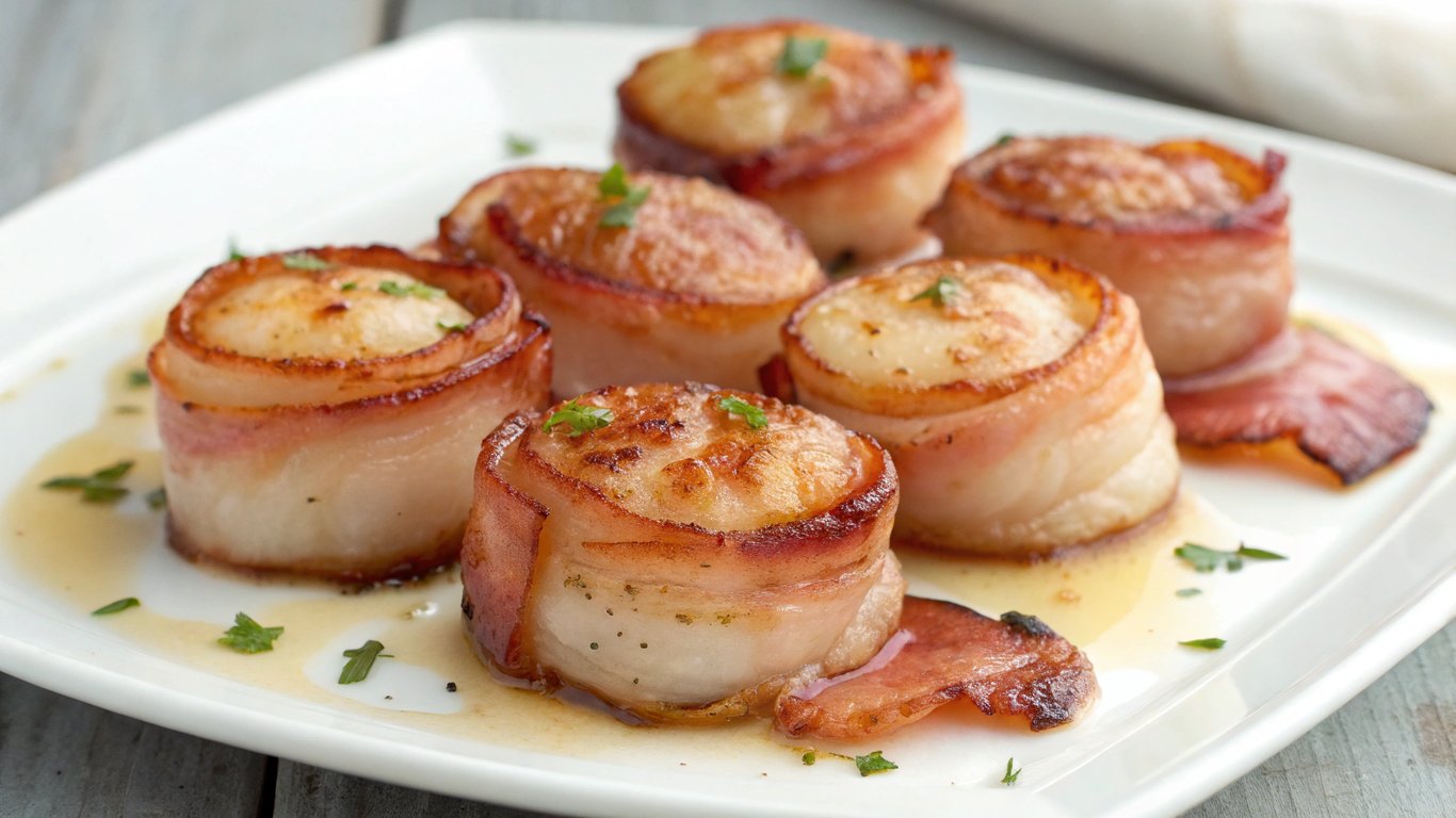 Bacon-Wrapped Scallops