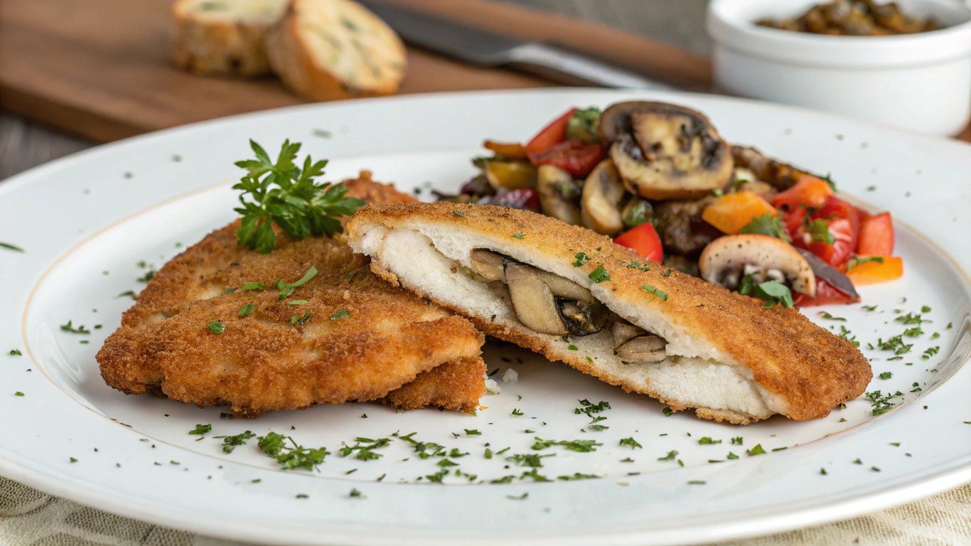 Mushroom Schnitzel