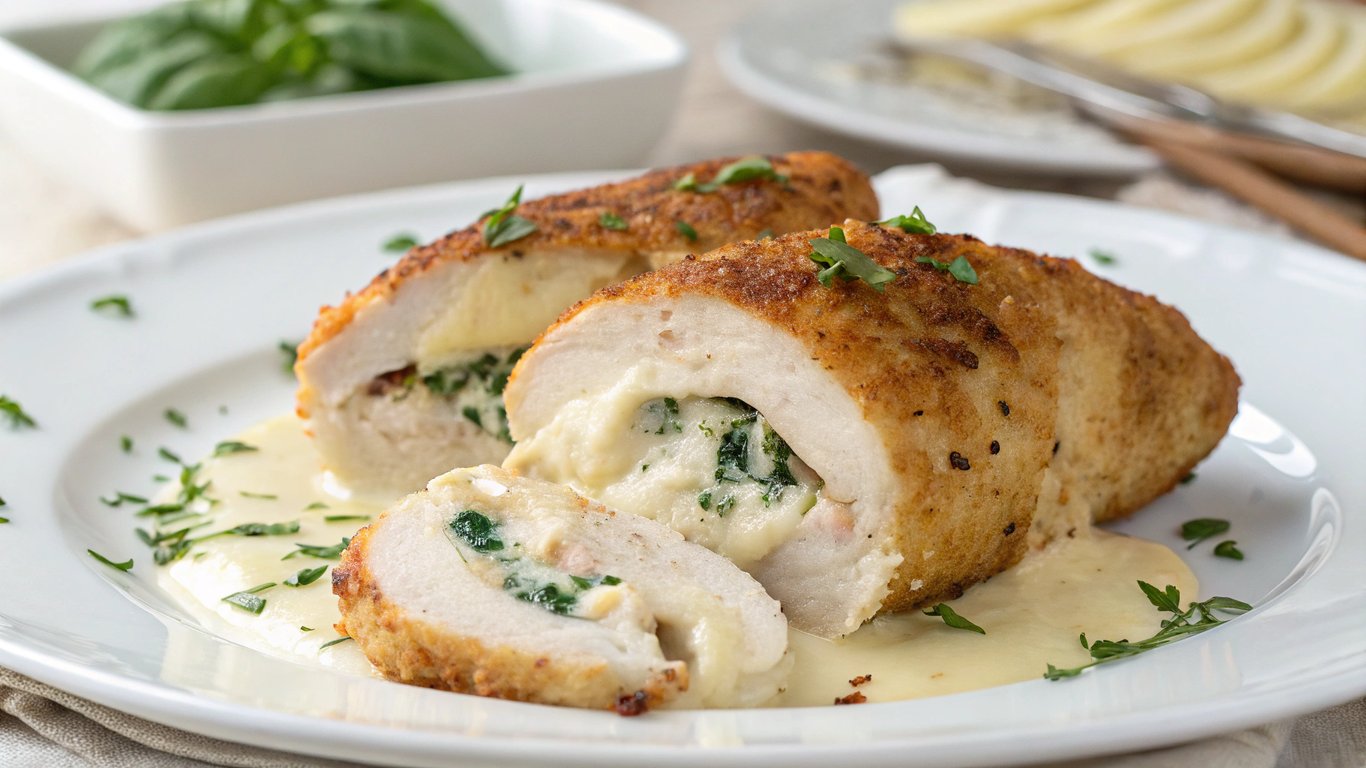 Cream Cheese Stuffed Chicken