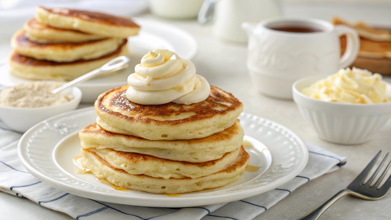 Cream Cheese Pancakes