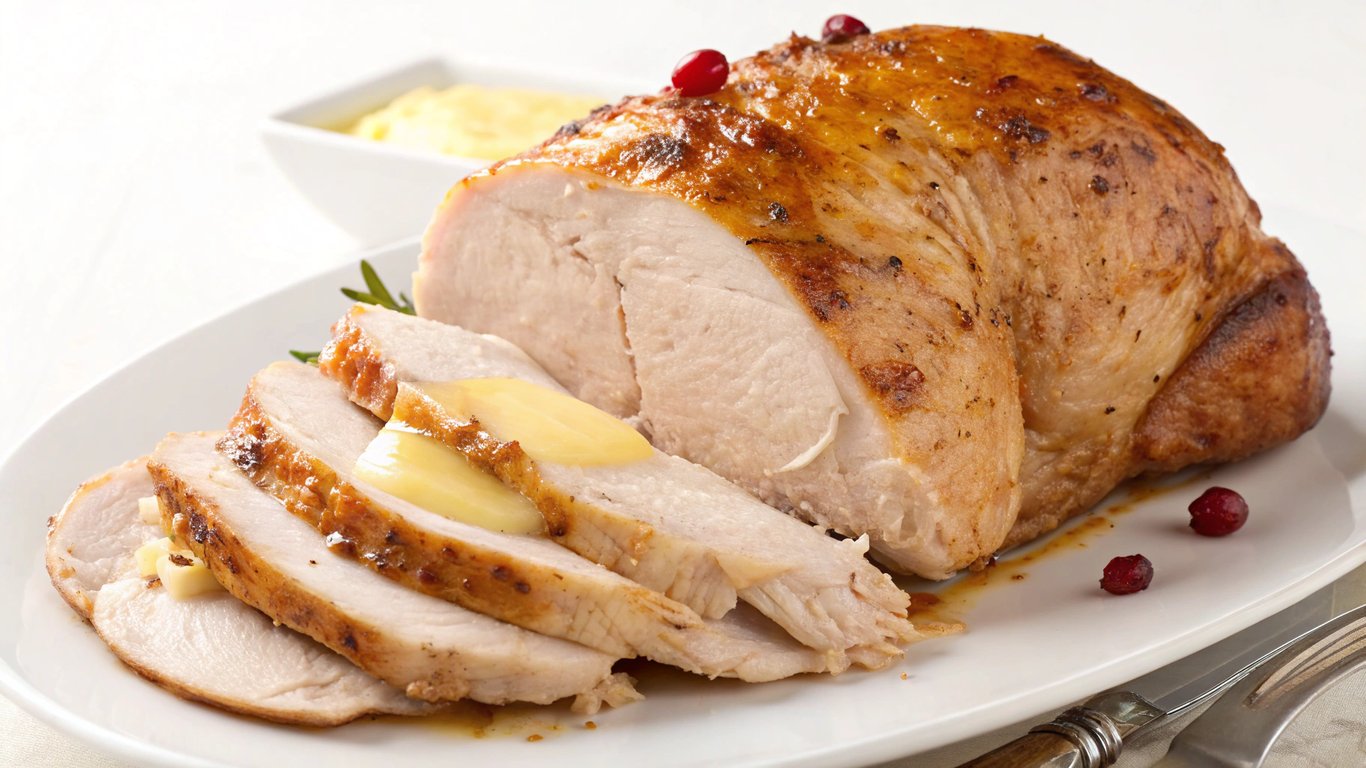 Butter-Basted Turkey Breast