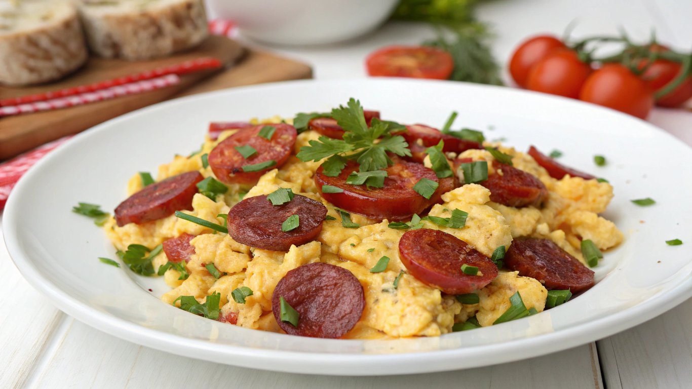 Chorizo and Egg Scramble