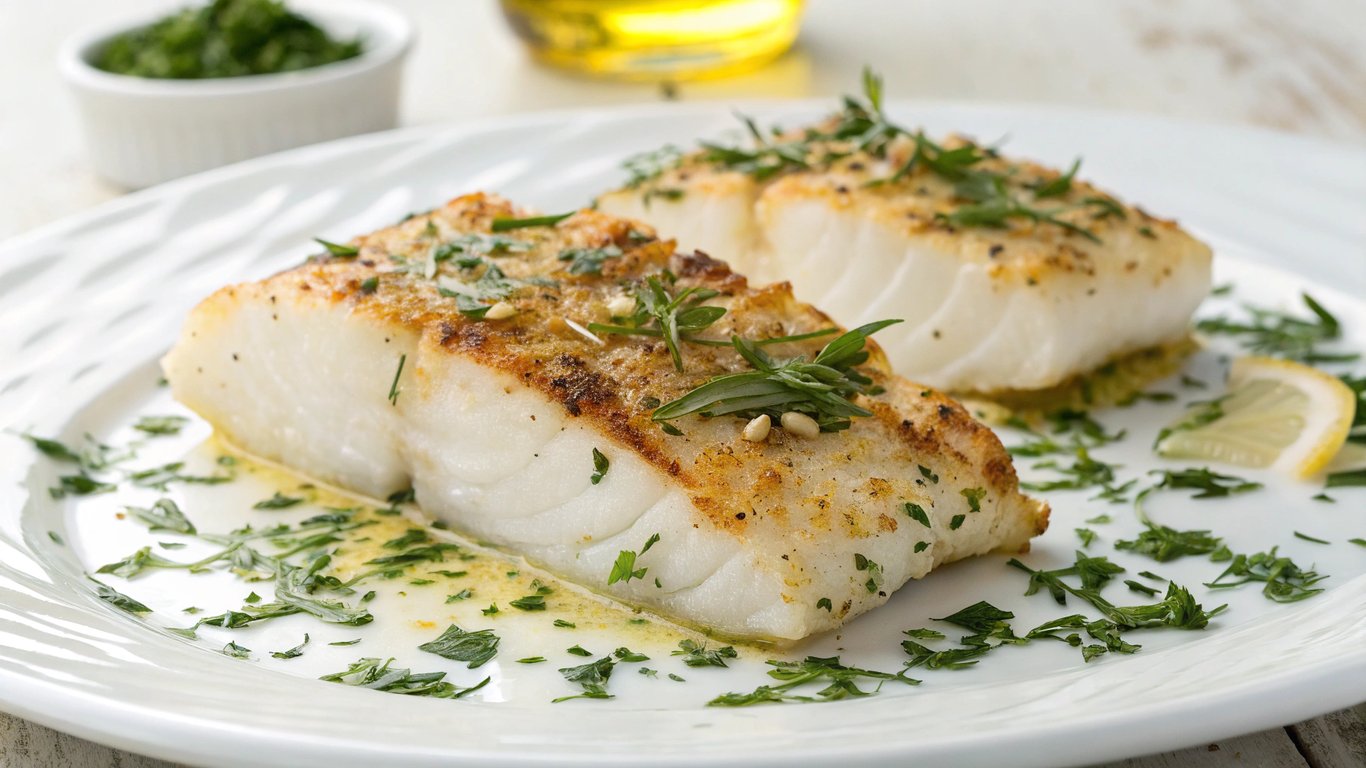 Herb-Butter Cod Filets