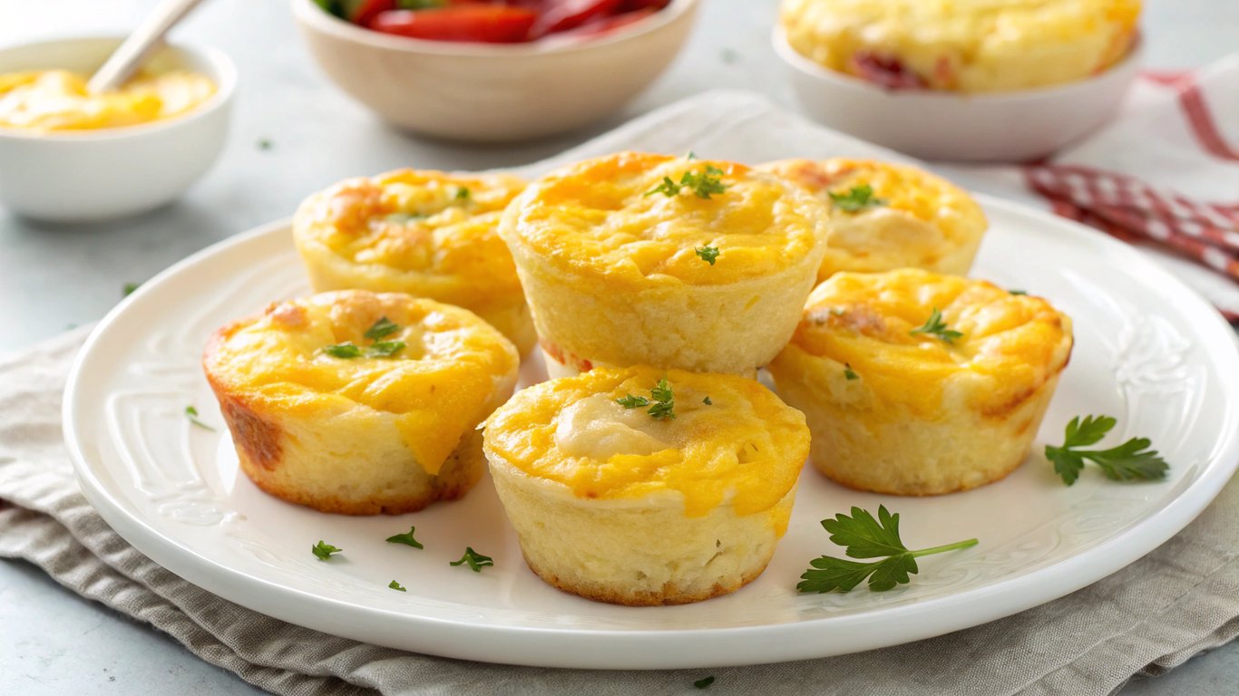 Cheesy Egg Cups