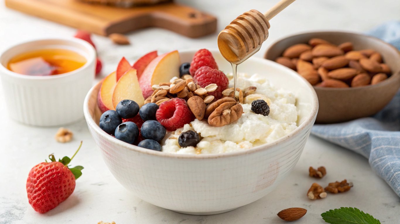 Cottage Cheese Breakfast Bowl