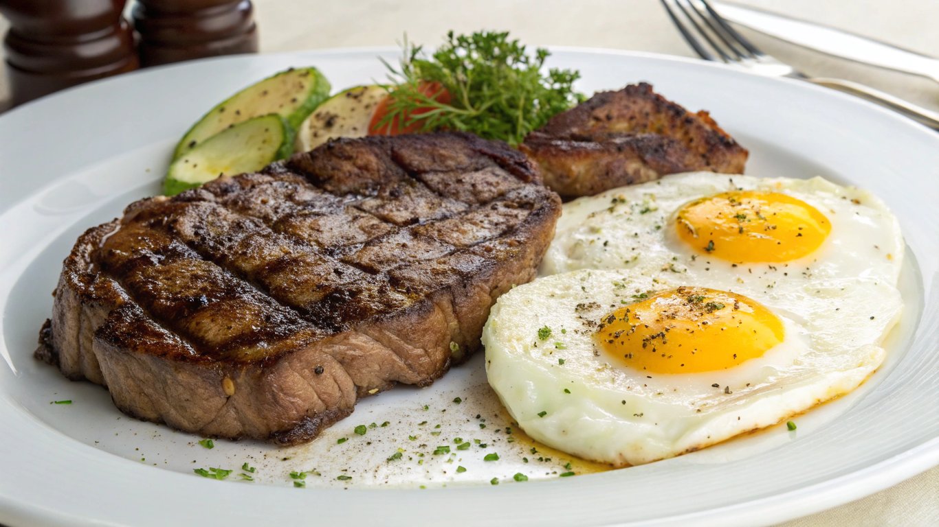 Classic Steak and Eggs