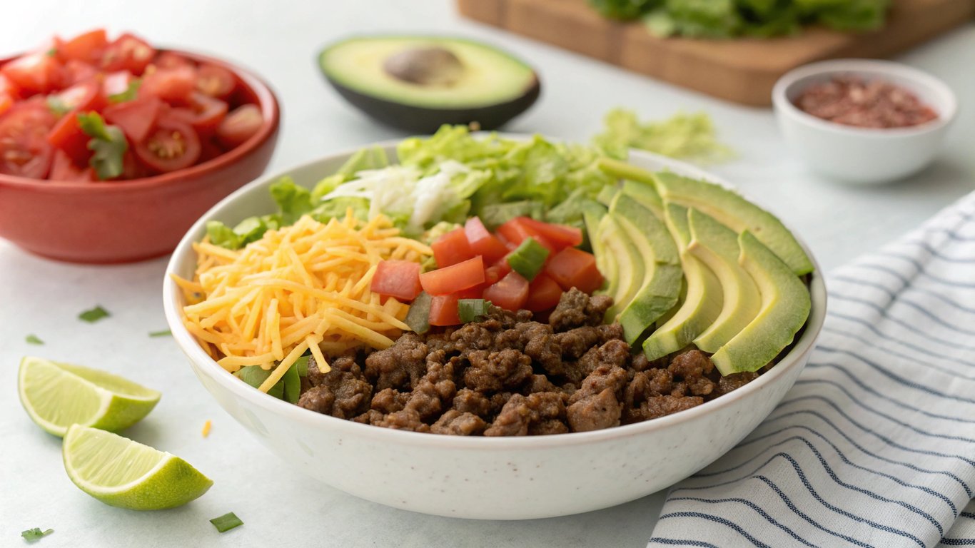 Ground Beef Taco Bowl