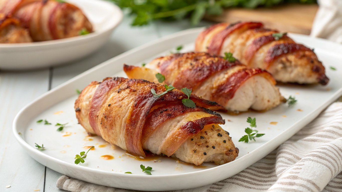 Bacon-Wrapped Chicken