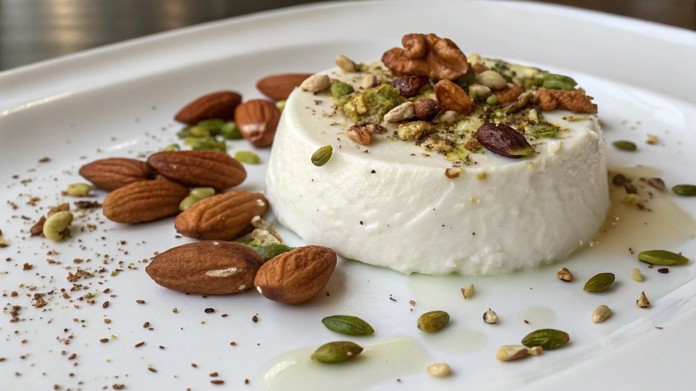 Ricotta Cheese with Nuts and Seeds