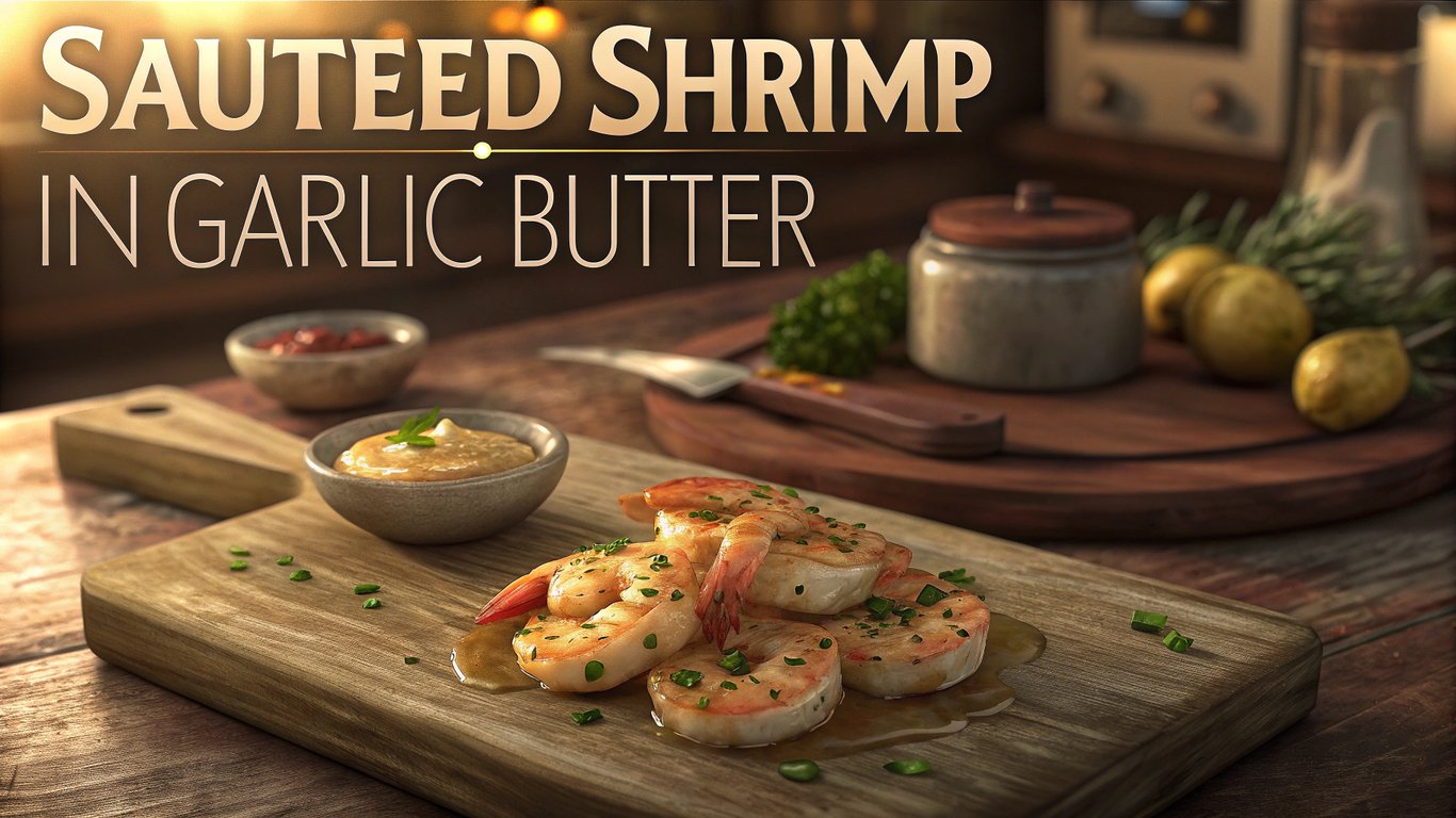 Sautéed Shrimp in Garlic Butter