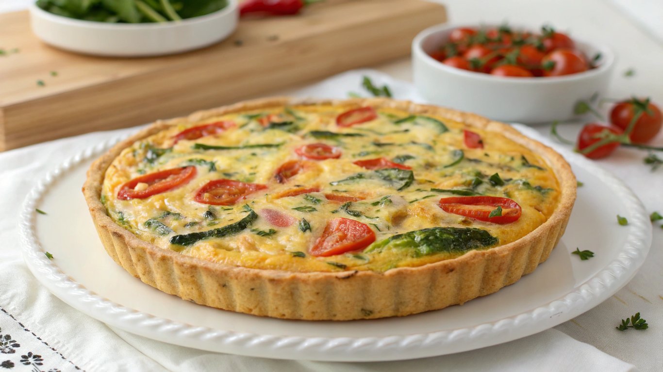 Crustless Quiche