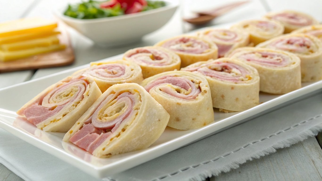 Ham and Cheese Roll-Ups