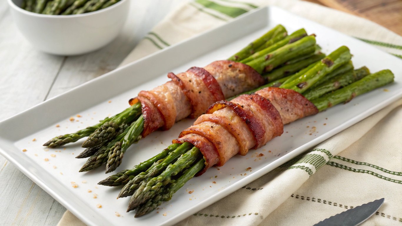 Bacon-Wrapped Asparagus Bundles