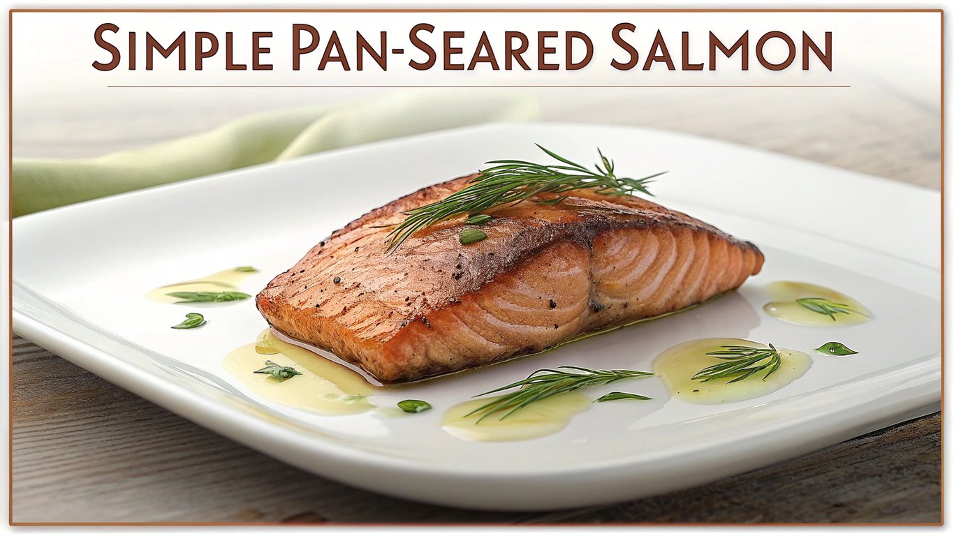 Simple Pan-Seared Salmon