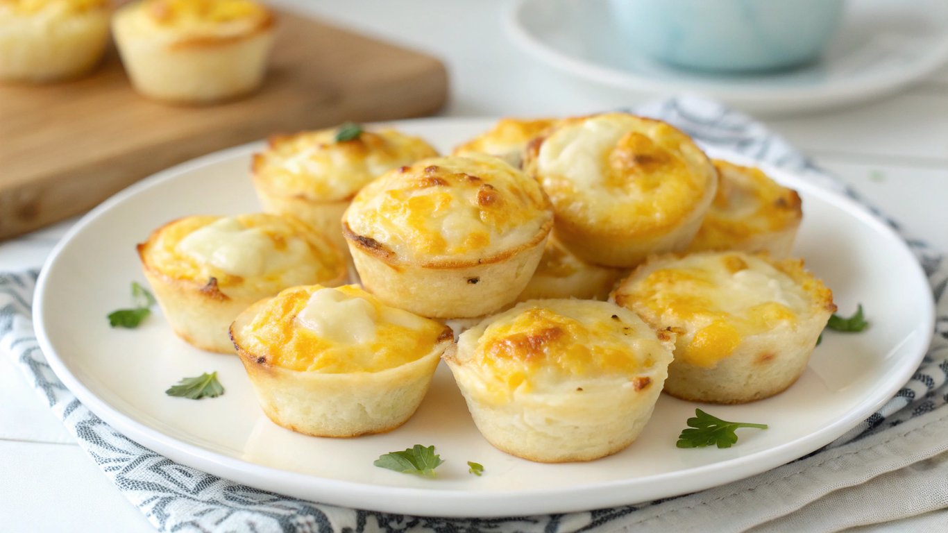 Cheesy Egg White Bites