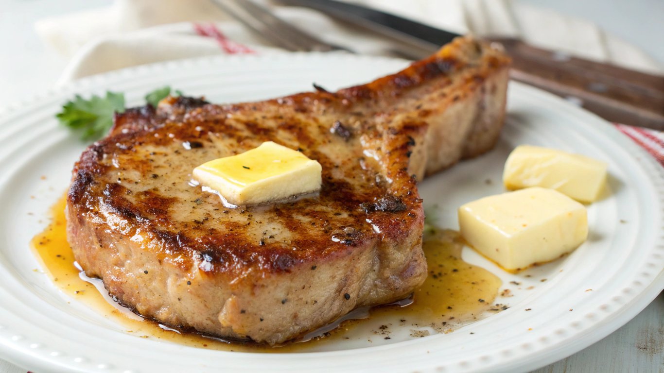 Butter-Basted Pork Chops