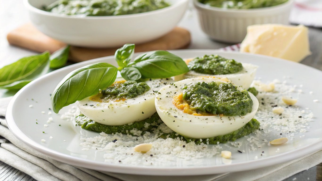 Pesto Eggs