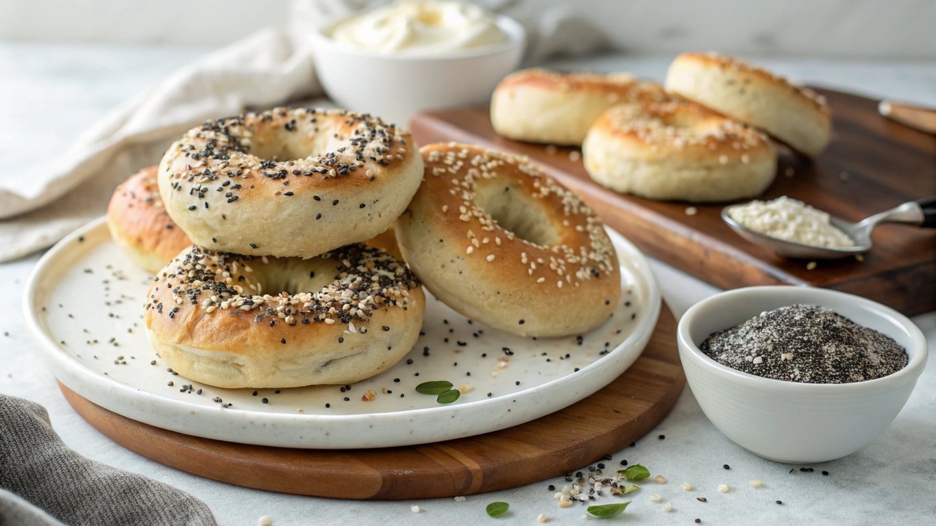 Keto Everything Bagels