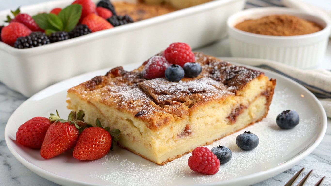 Keto French Toast Casserole