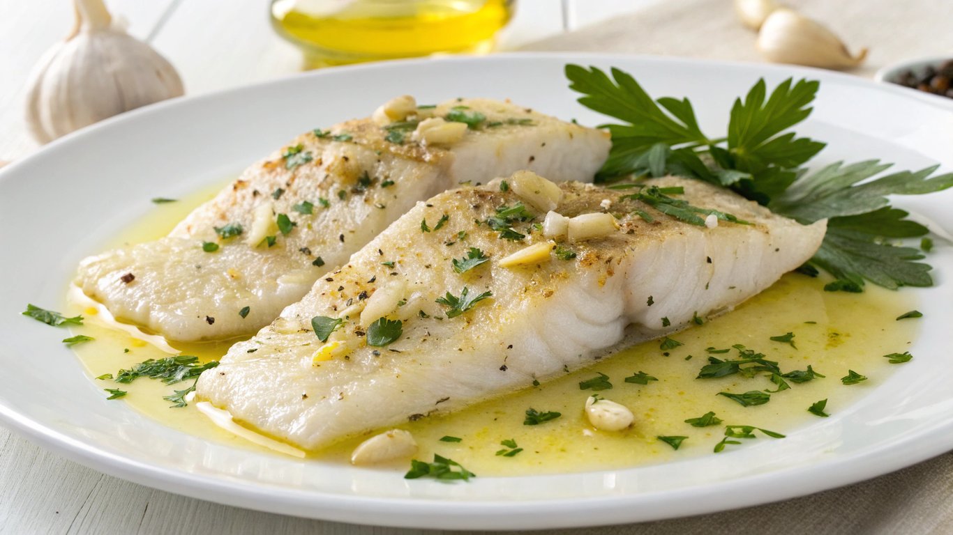 Garlic Butter Fish Filets