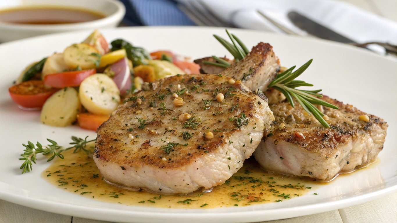 Herb-Crusted Pork Chops